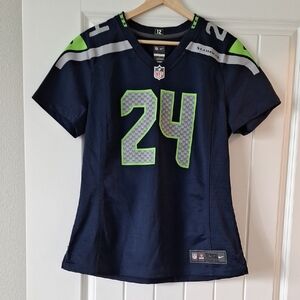 Women's Nike Lynch Seahawks Jersey Size  L